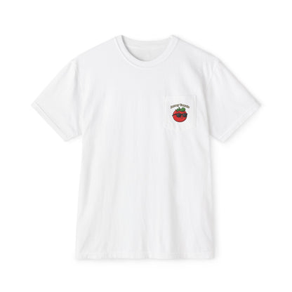 Comfort Colors SS T-Shirt *Pocket* - Jersey Tomato