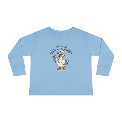 Toddler Long Sleeve Tee — One Silly Goose