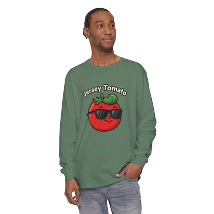 Comfort Colors LS T-Shirt *No Pocket* - Jersey Tomato