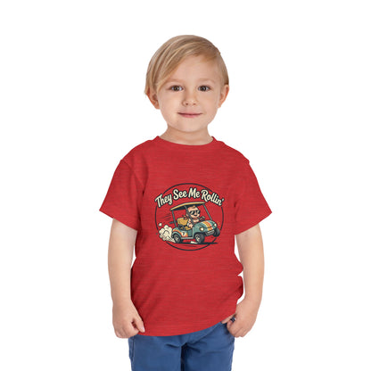 Toddler Tee - They See Me Rollin'