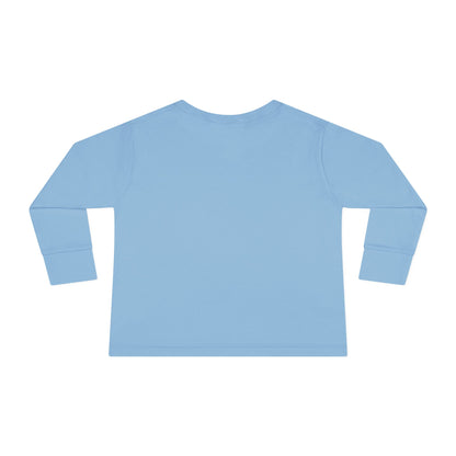 Toddler Long Sleeve Tee — "Do Not Kiss Me If I Am Nacho Baby" Cute Nacho Graphic