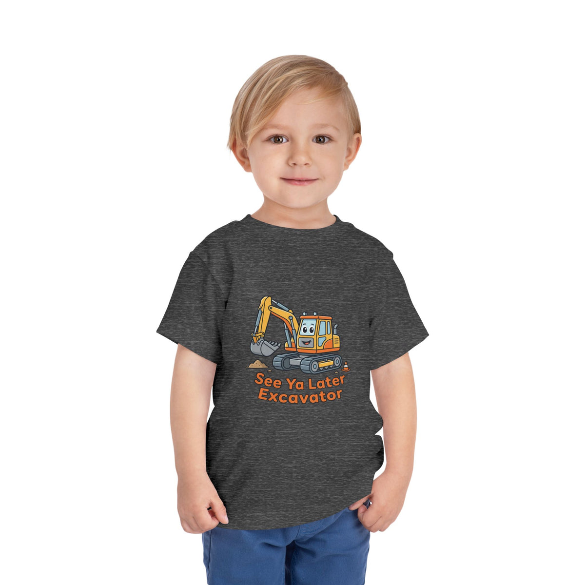 Toddler Tee — See Ya Later Excavator