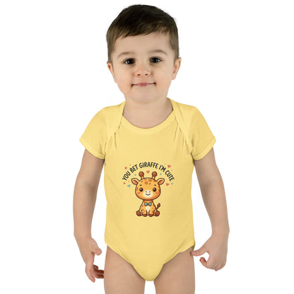 Infant Onesie - You Bet Giraffe I’m Cute