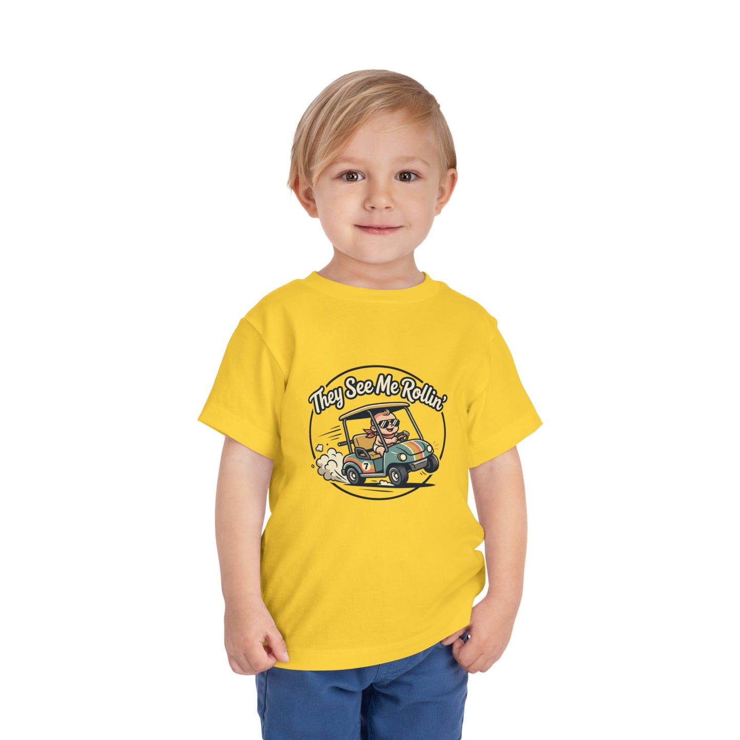 Toddler Tee - They See Me Rollin'