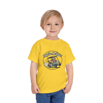 Toddler Tee - They See Me Rollin'