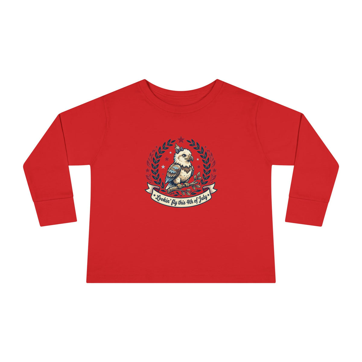 Toddler Long Sleeve Tee — Lookin' Fly This 4th of July