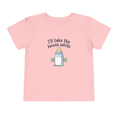 Toddler Tee - I'll Take the House White