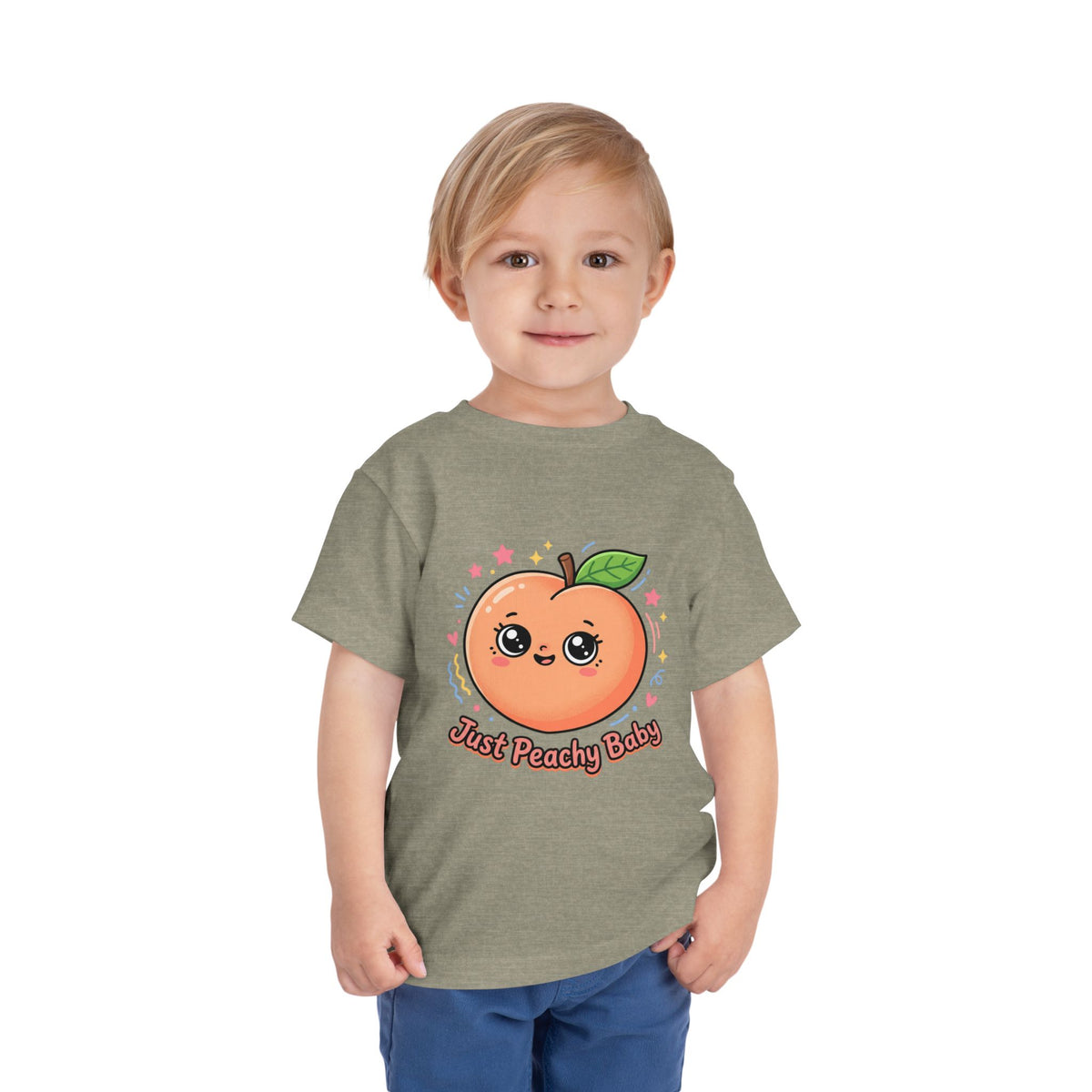 Toddler Short Sleeve Tee - Just Peachy Baby