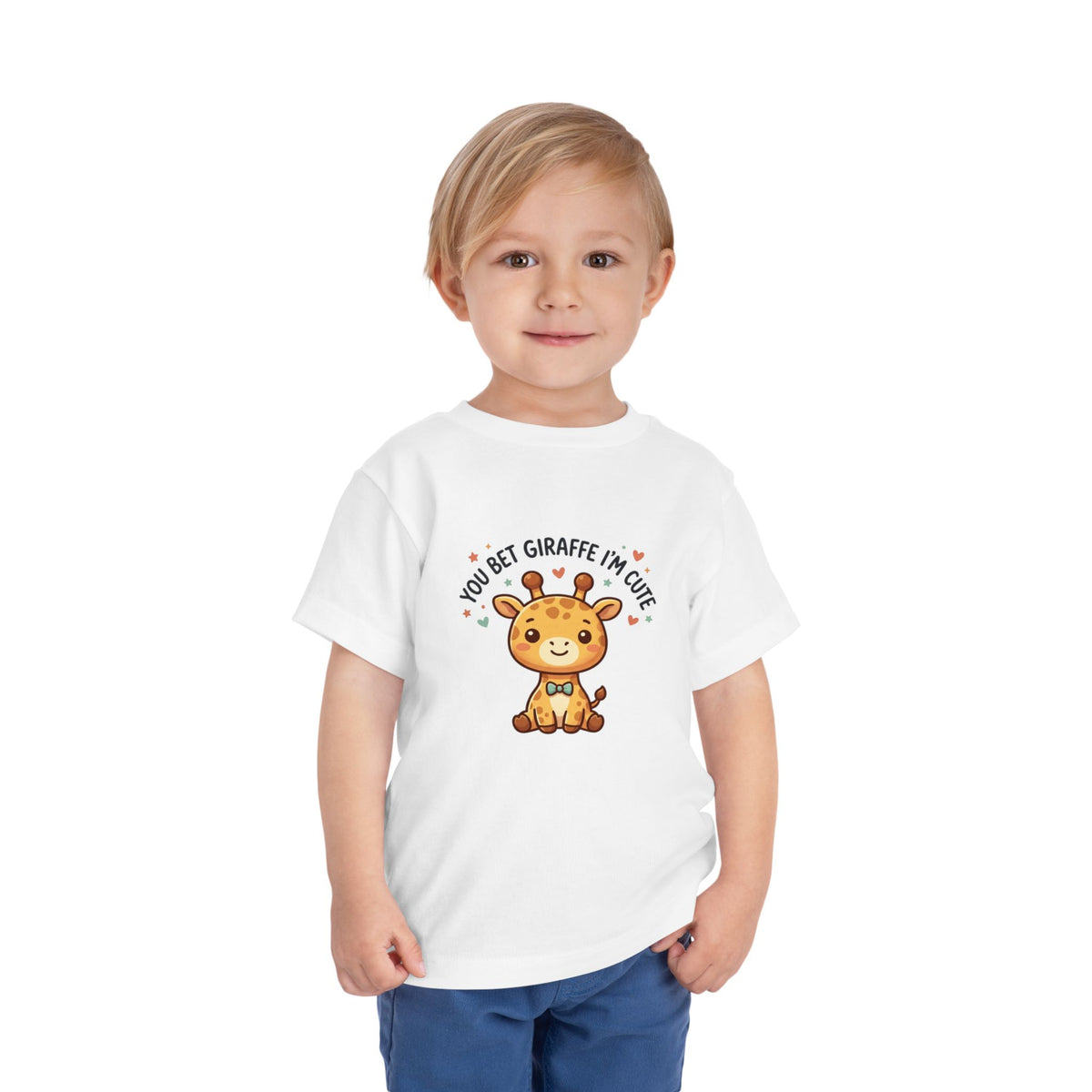 Toddler Tee – You Bet Giraffe I'm Cute