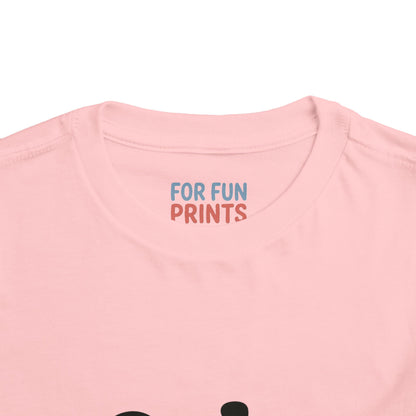 Toddler Short Sleeve Tee - Only Child Crossed Out