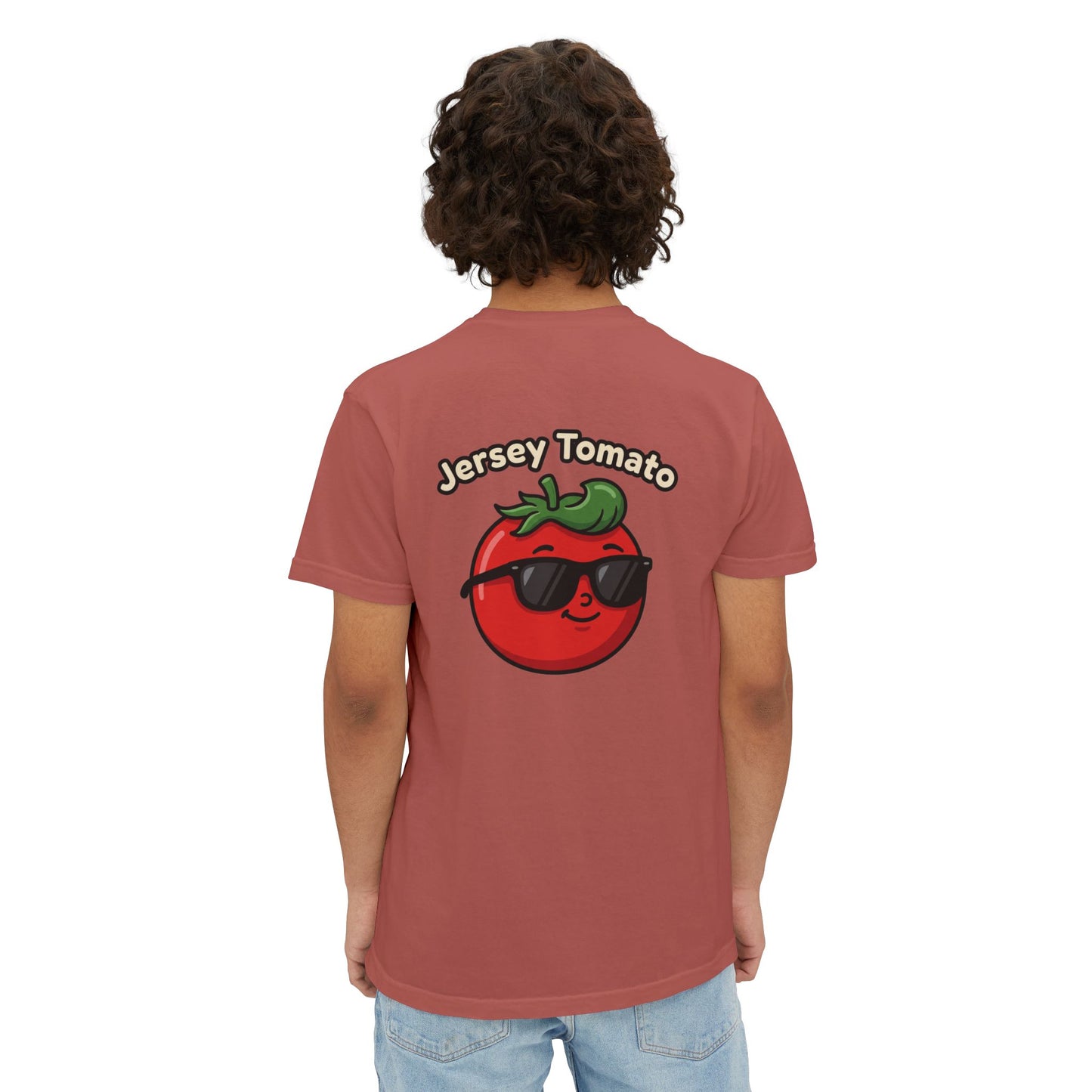 Comfort Colors SS T-Shirt *Pocket* - Jersey Tomato