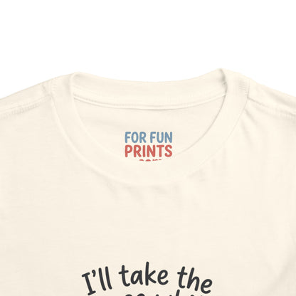 Toddler Tee - I'll Take the House White