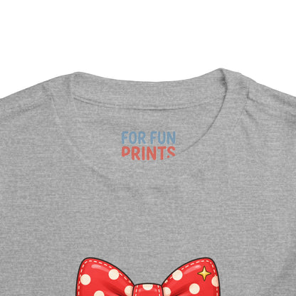 Toddler Short Sleeve Tee - Bow