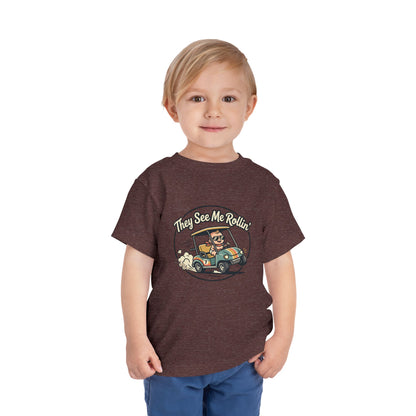 Toddler Tee - They See Me Rollin'