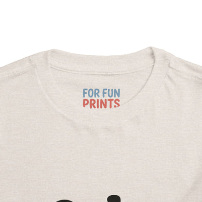 Toddler Short Sleeve Tee - Only Child Crossed Out