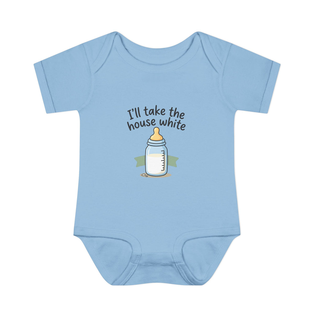 Infant Onesie - I'll Take the House White