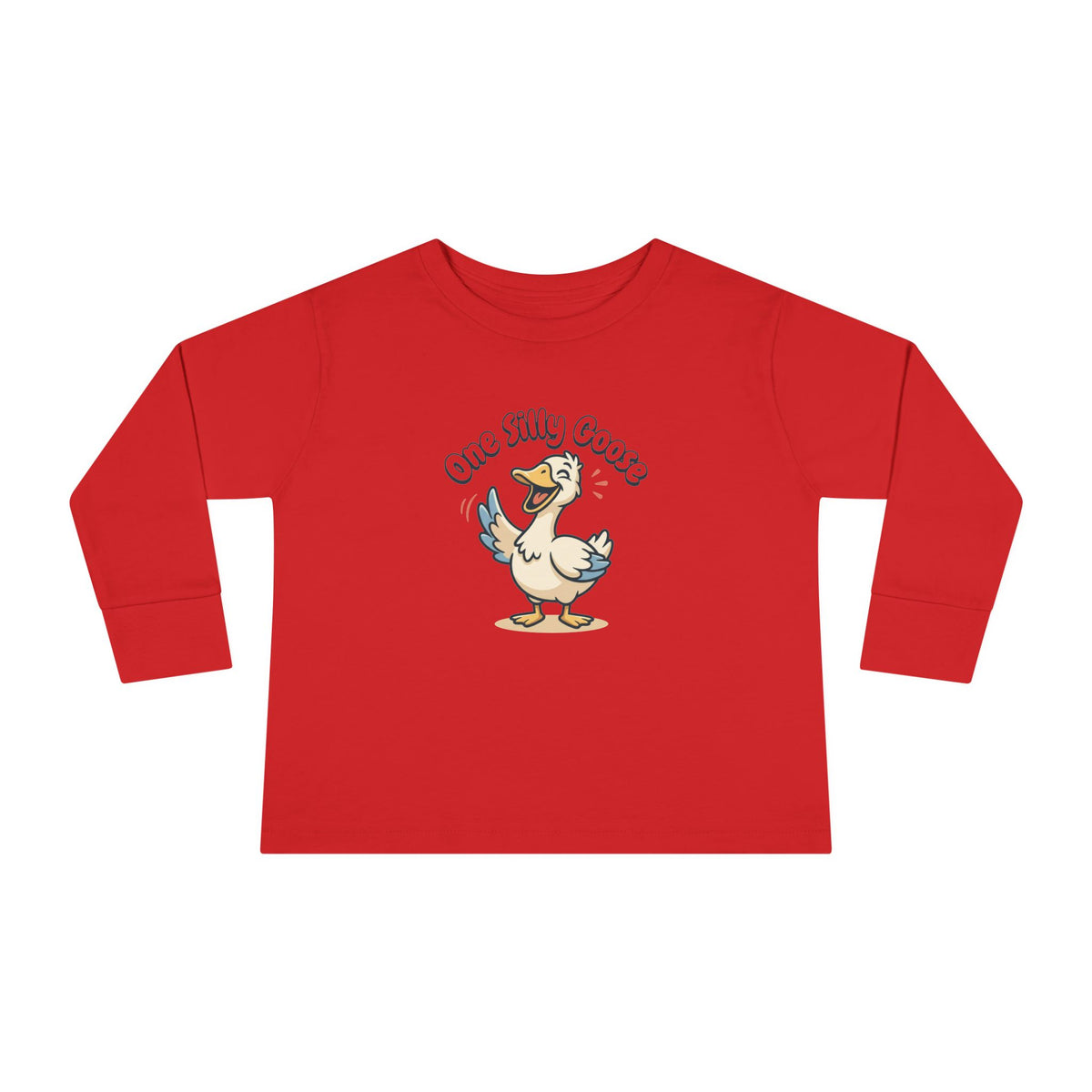 Toddler Long Sleeve Tee — One Silly Goose