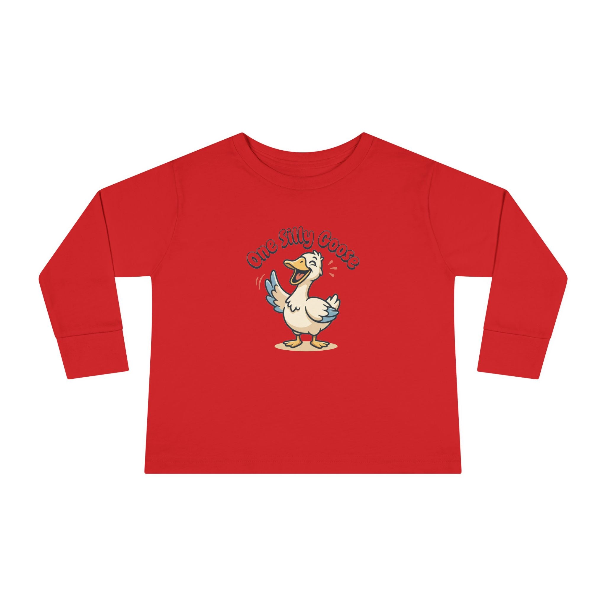 Toddler Long Sleeve Tee — One Silly Goose
