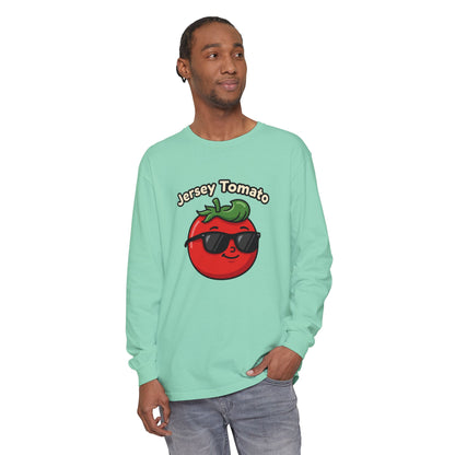 Comfort Colors LS T-Shirt *No Pocket* - Jersey Tomato