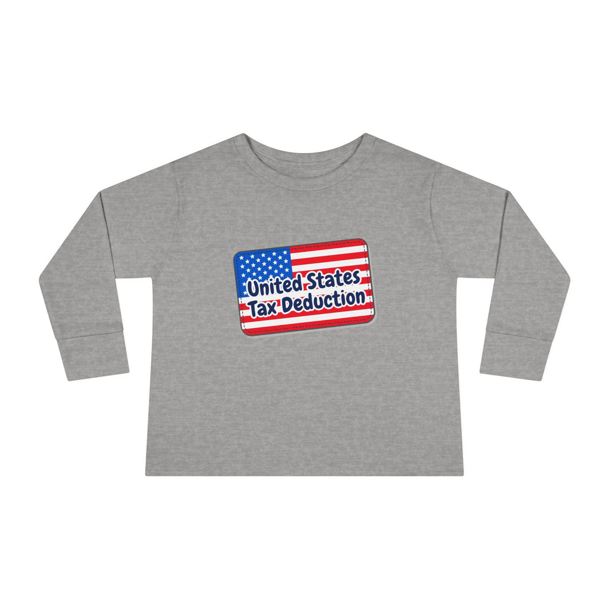 Toddler Long Sleeve Tee - United States Tax Deduction