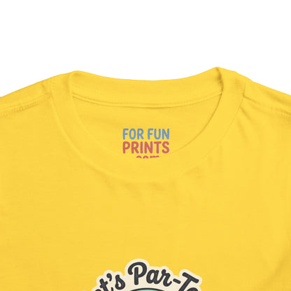 Toddler Tee - Let's Par-Tee
