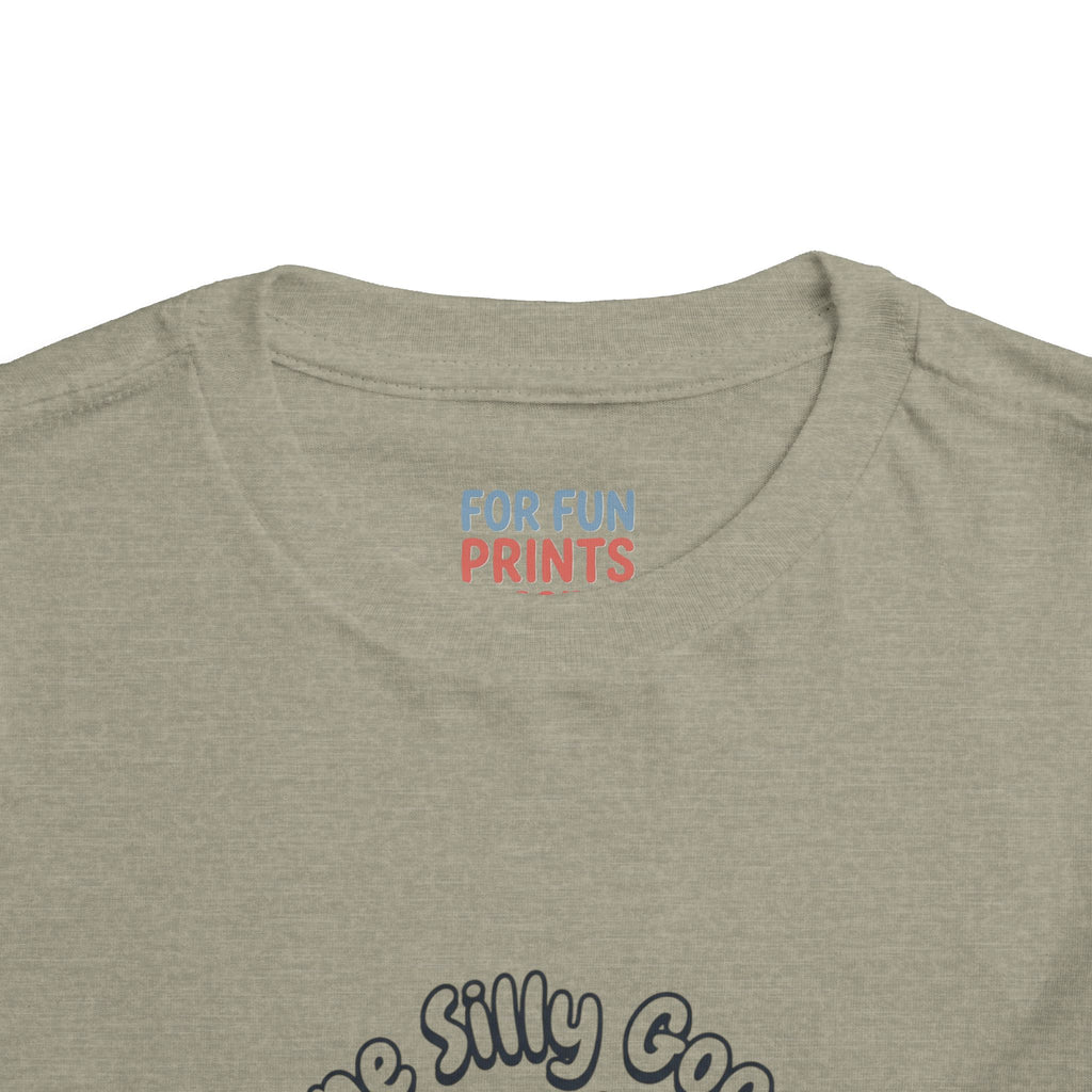 One Silly Goose Toddler Tee — Cute Cartoon Baby Goose Shirt