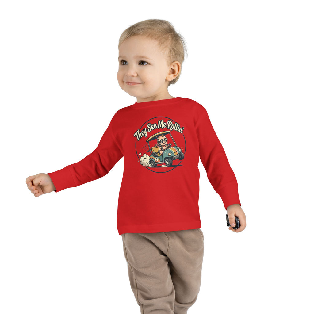 Toddler Tee — They See Me Rollin