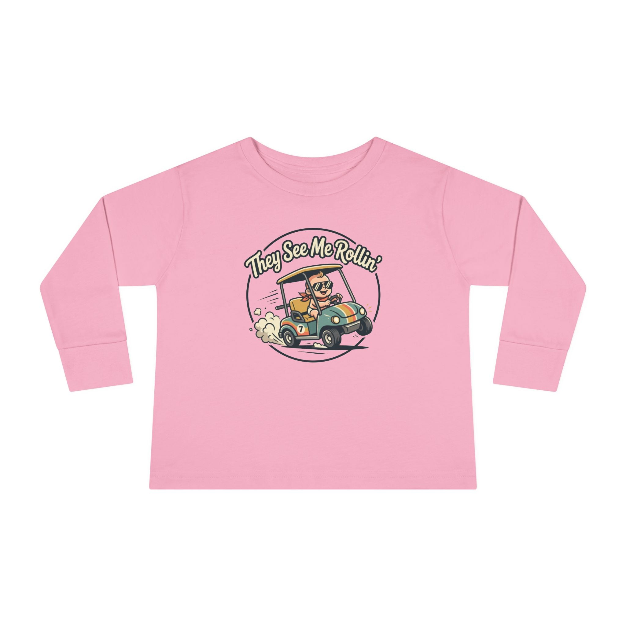 Toddler Tee — They See Me Rollin