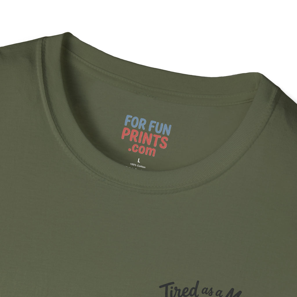 Tired as a Mother T-Shirt — Cute Mom Graphic Tee