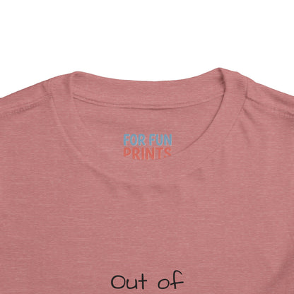 Toddler Short Sleeve Tee - Out of Mom's Place, Got my Own Crib