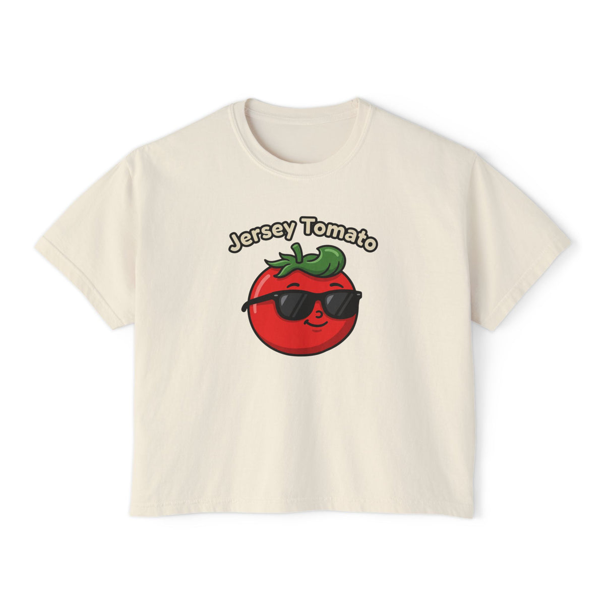 Women's SS Boxy Tee - Jersey Tomato
