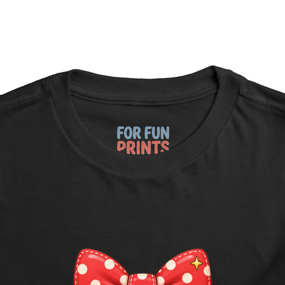 Toddler Short Sleeve Tee - Bow