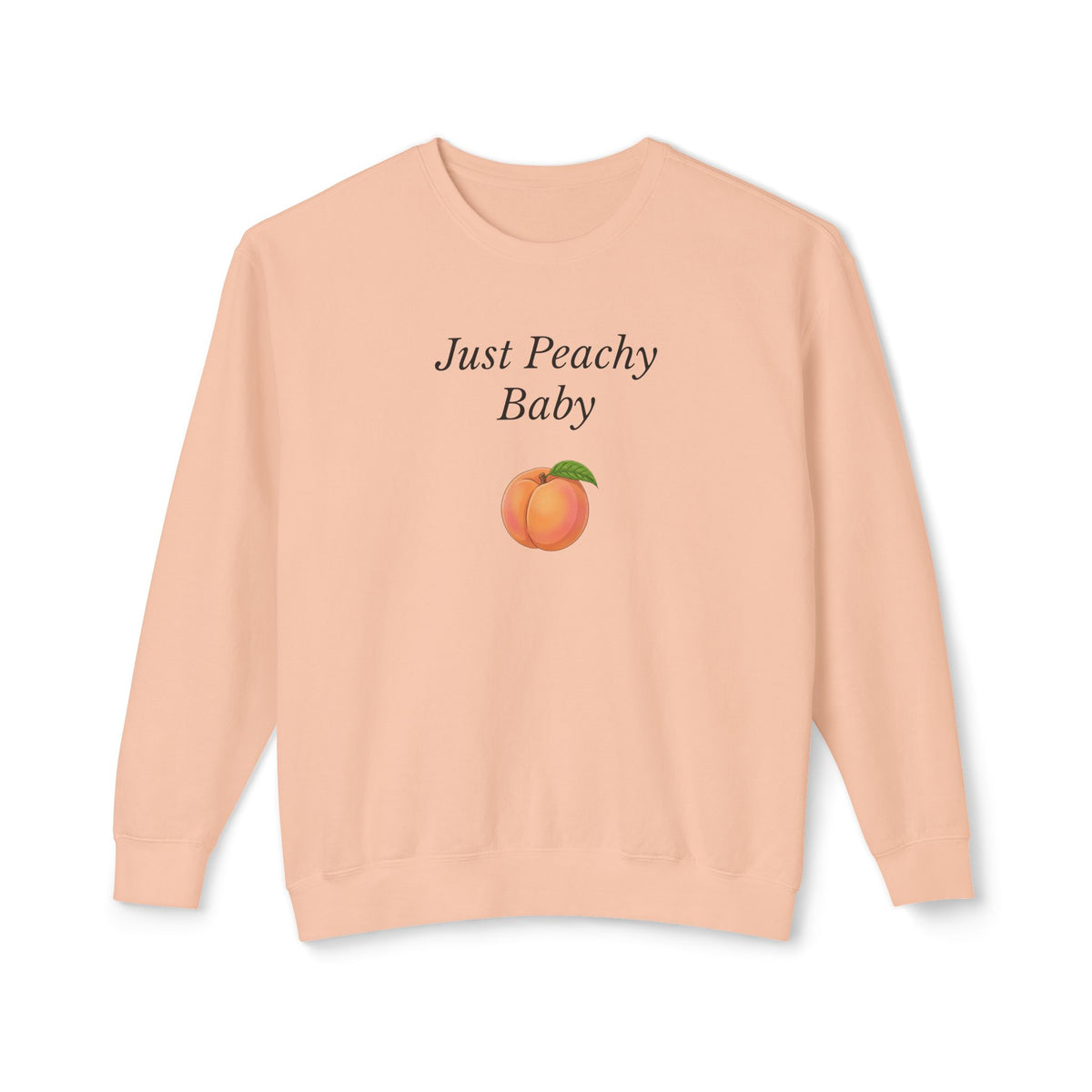 Comfort Colors Unisex Crewneck Sweatshirt - Just Peachy Baby