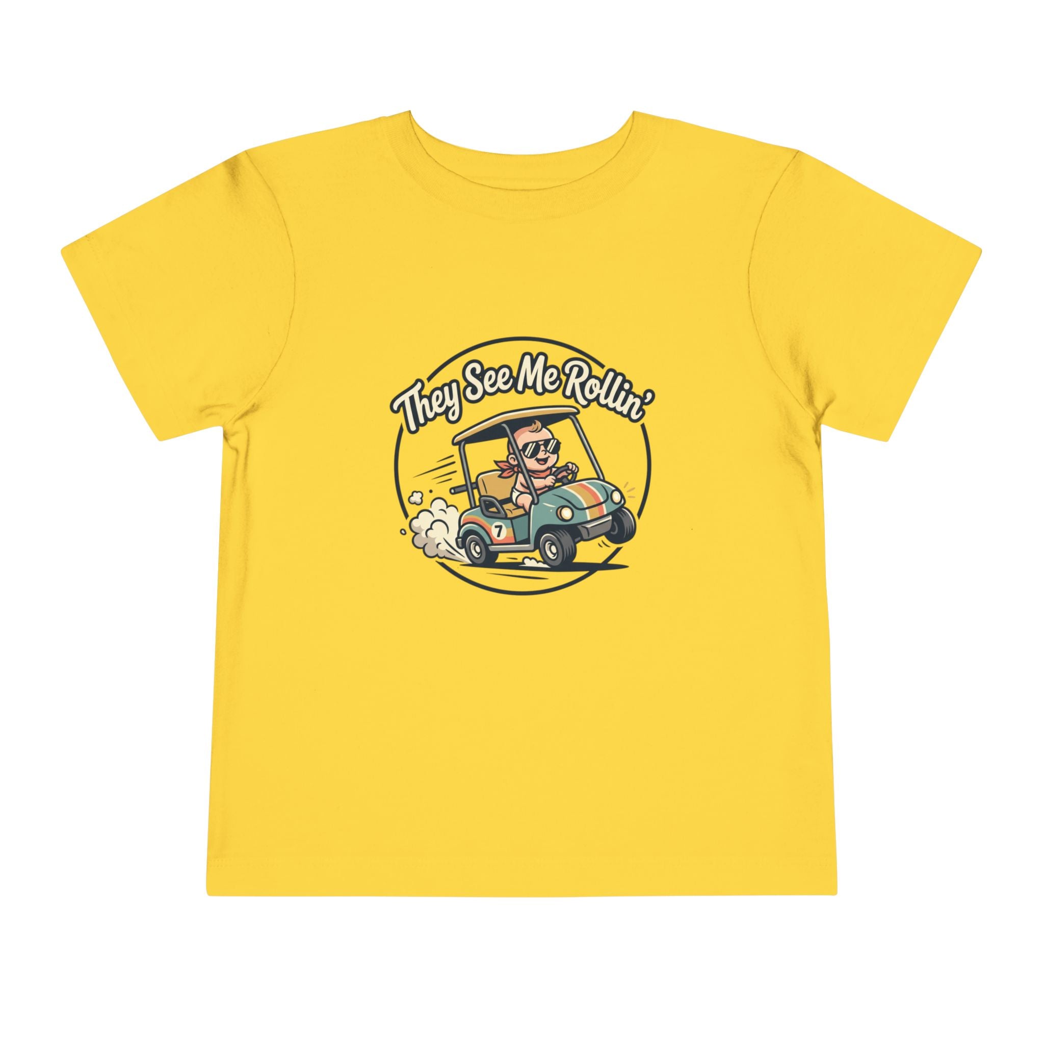 Toddler Tee - They See Me Rollin'
