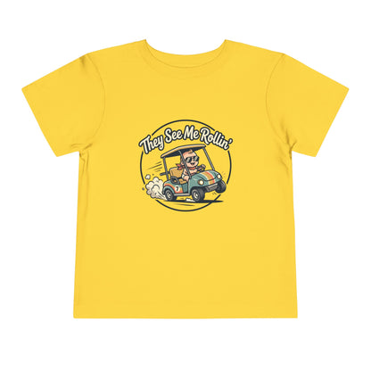 Toddler Tee - They See Me Rollin'