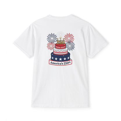Comfort Colors SS T-Shirt *Pocket* - America's 250th Birthday