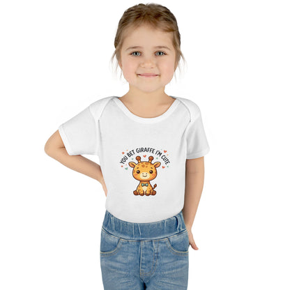 Infant Onesie - You Bet Giraffe I’m Cute