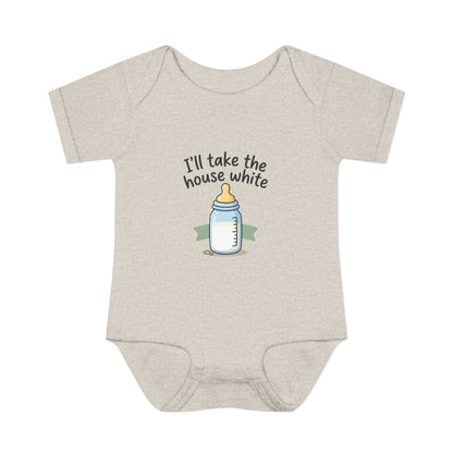 Infant Onesie - I'll Take the House White
