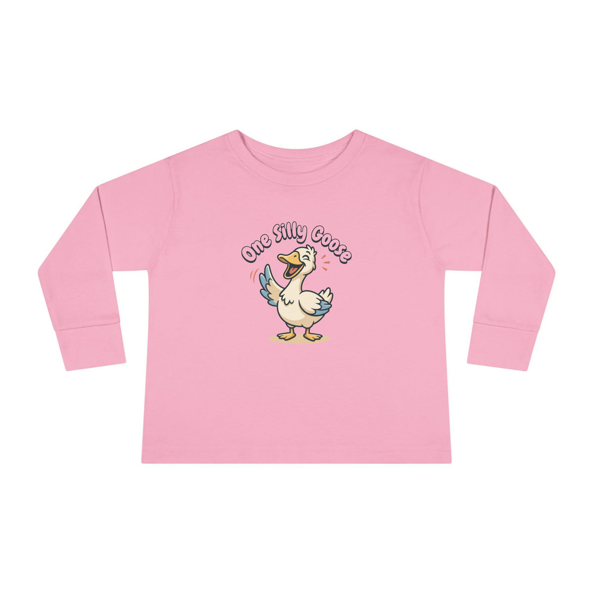 Toddler Long Sleeve Tee — One Silly Goose