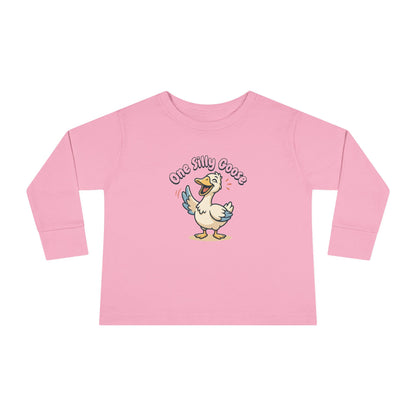 Toddler Long Sleeve Tee — One Silly Goose