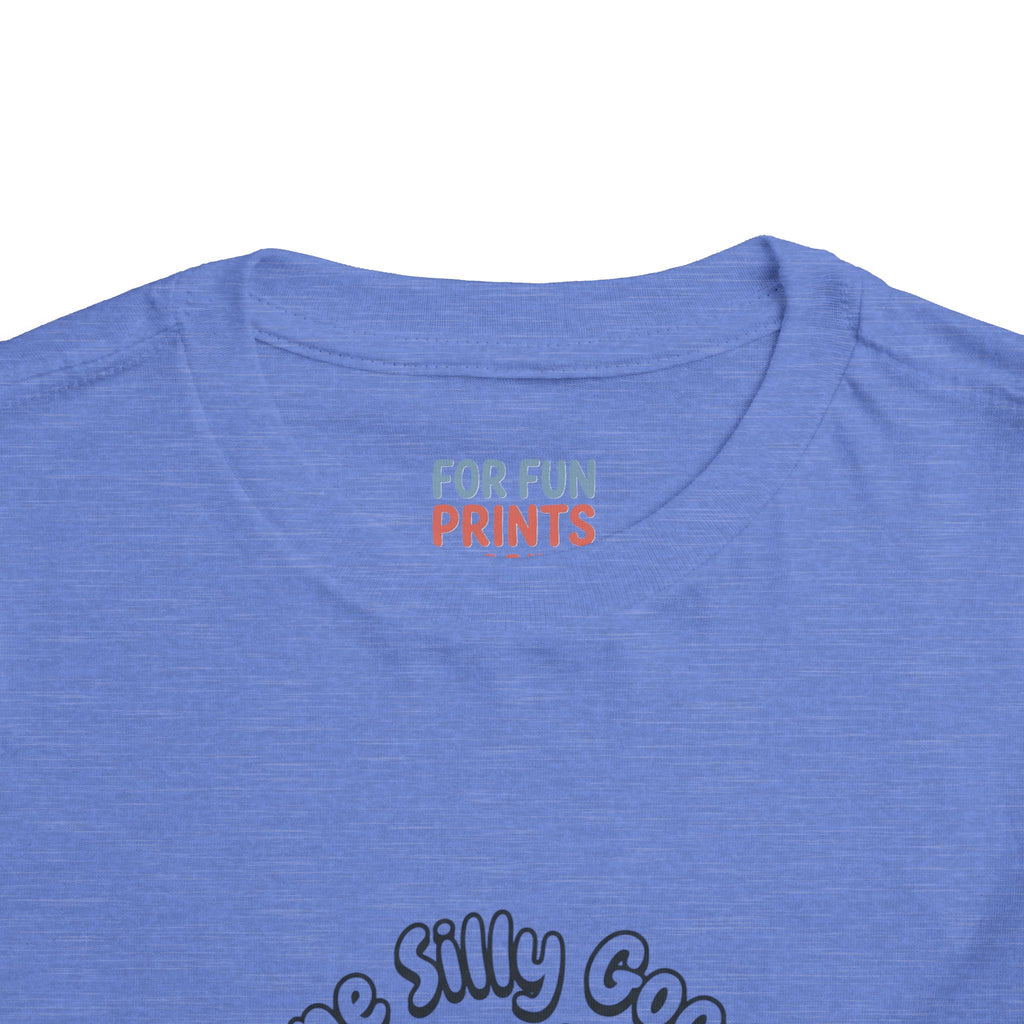 One Silly Goose Toddler Tee — Cute Cartoon Baby Goose Shirt