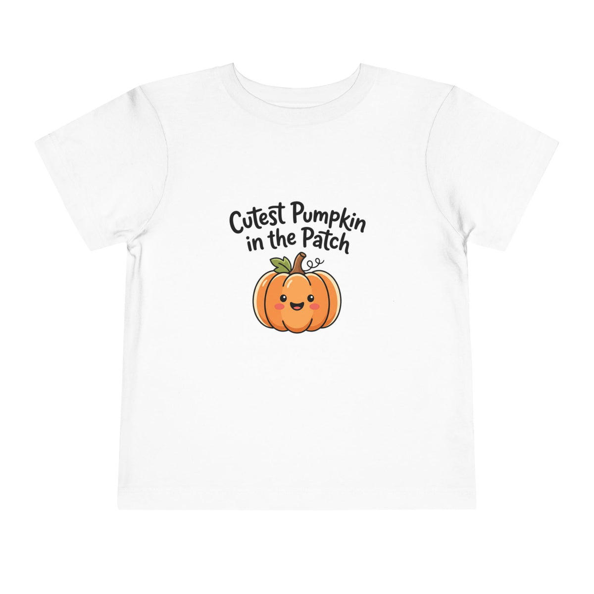 Toddler Short Sleeve Tee - Cutest Pumpkin in the Patch