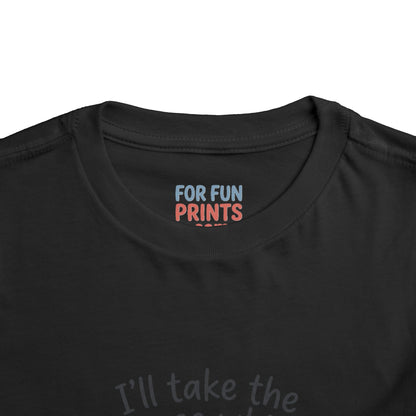 Toddler Tee - I'll Take the House White