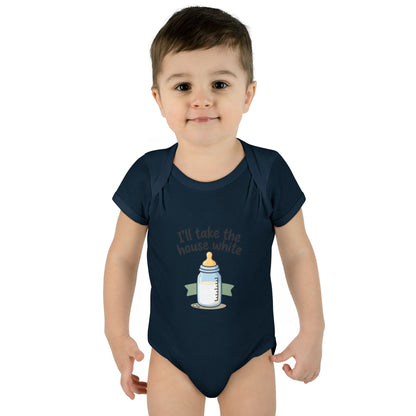 Infant Onesie - I'll Take the House White