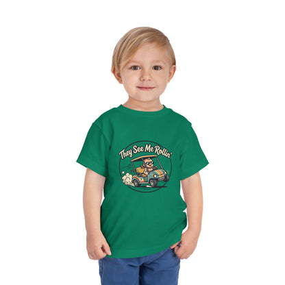 Toddler Tee - They See Me Rollin'