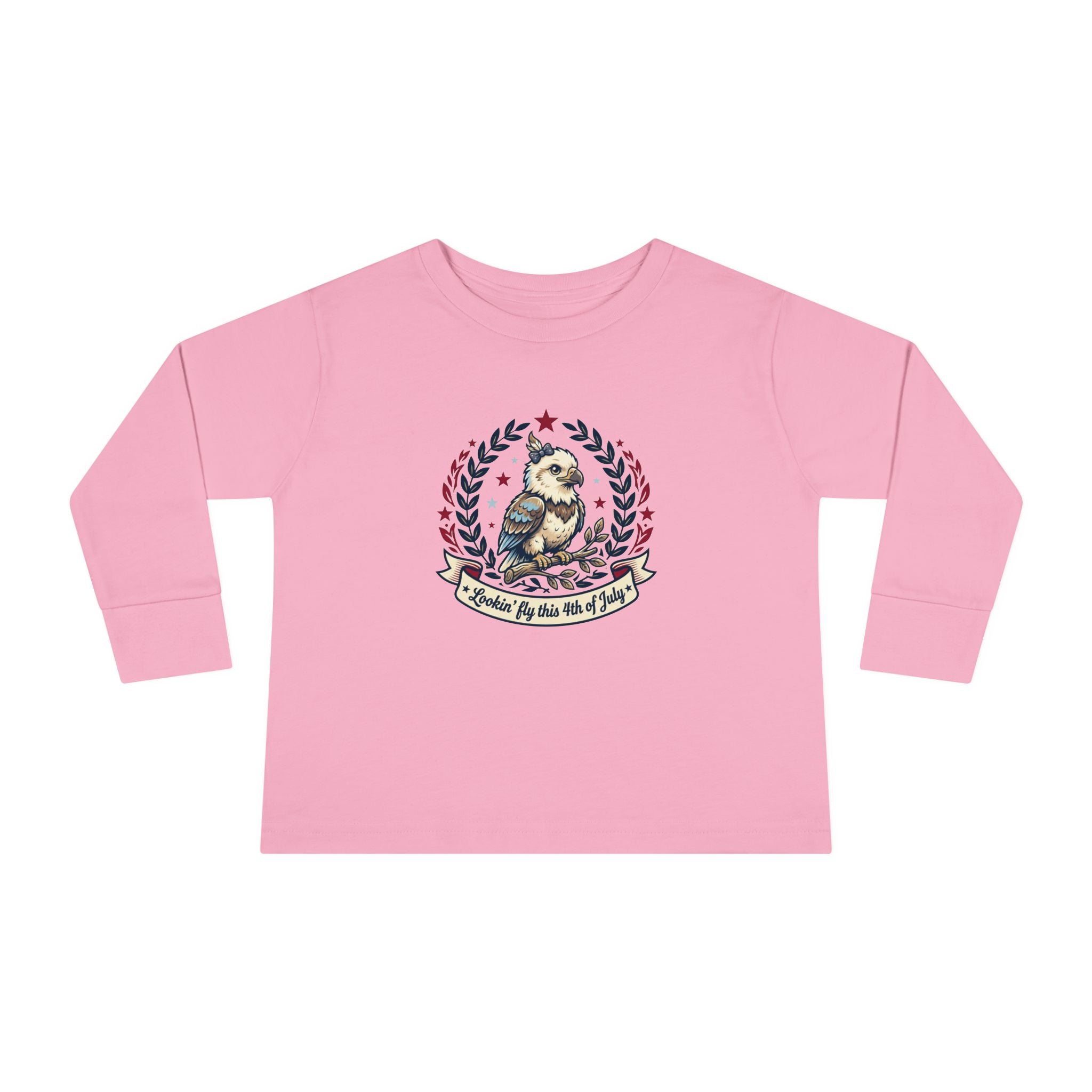 Toddler Long Sleeve Tee — Lookin' Fly This 4th of July