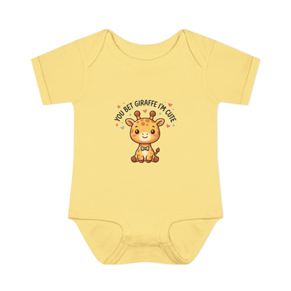 Infant Onesie - You Bet Giraffe I’m Cute