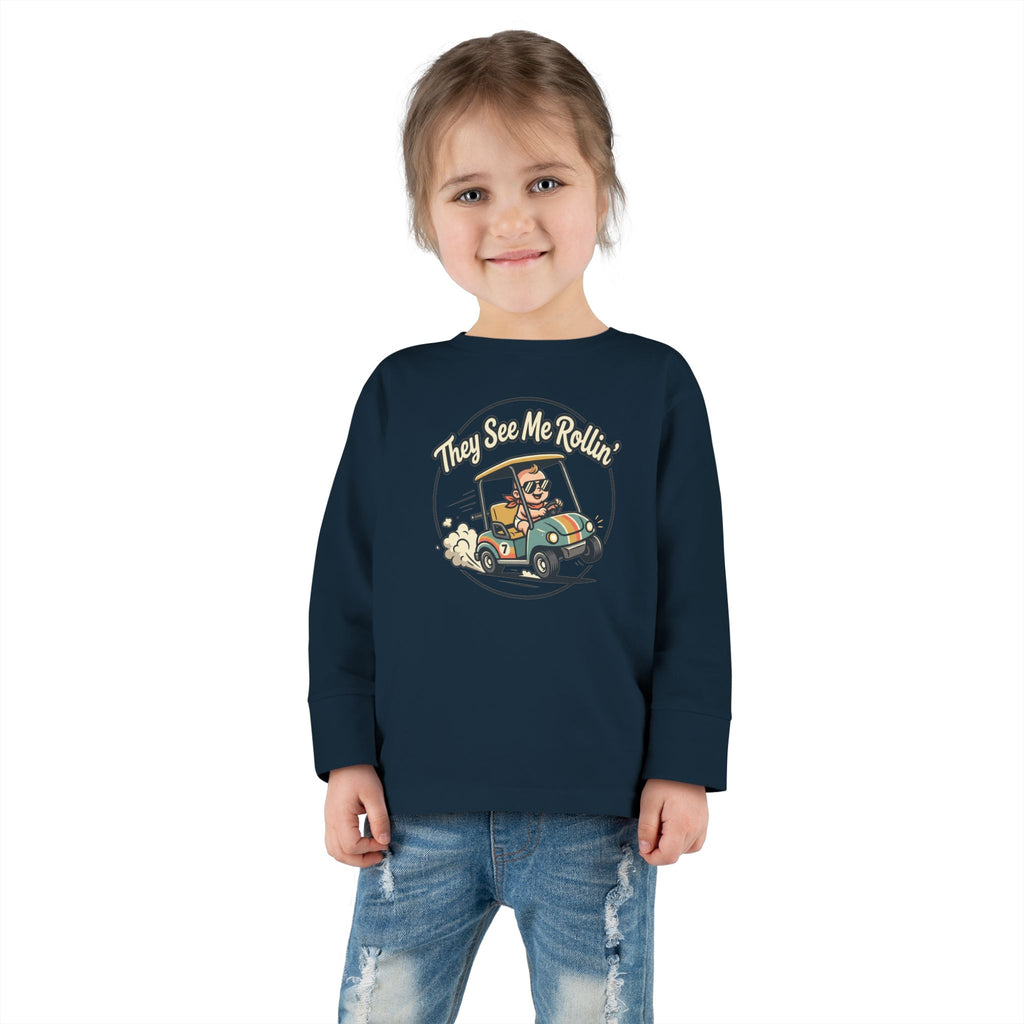 Toddler Tee — They See Me Rollin