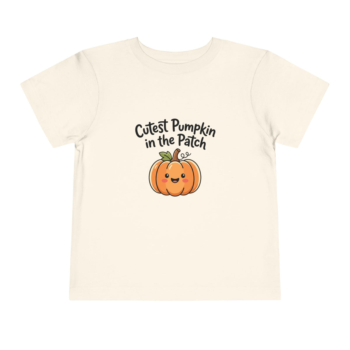 Toddler Short Sleeve Tee - Cutest Pumpkin in the Patch