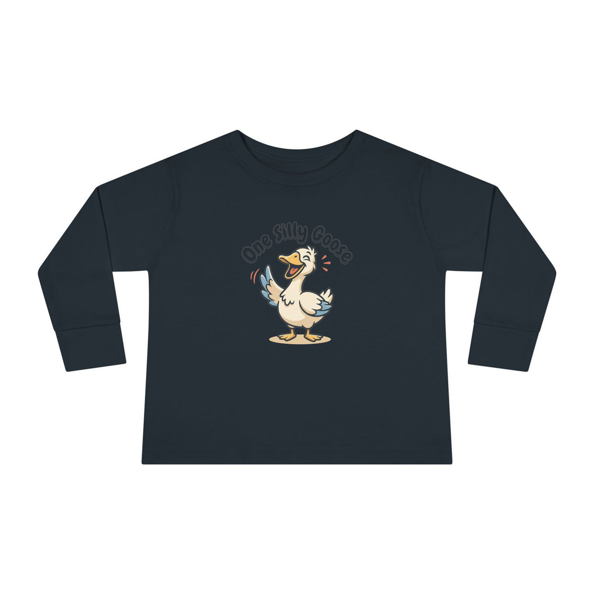 Toddler Long Sleeve Tee — One Silly Goose